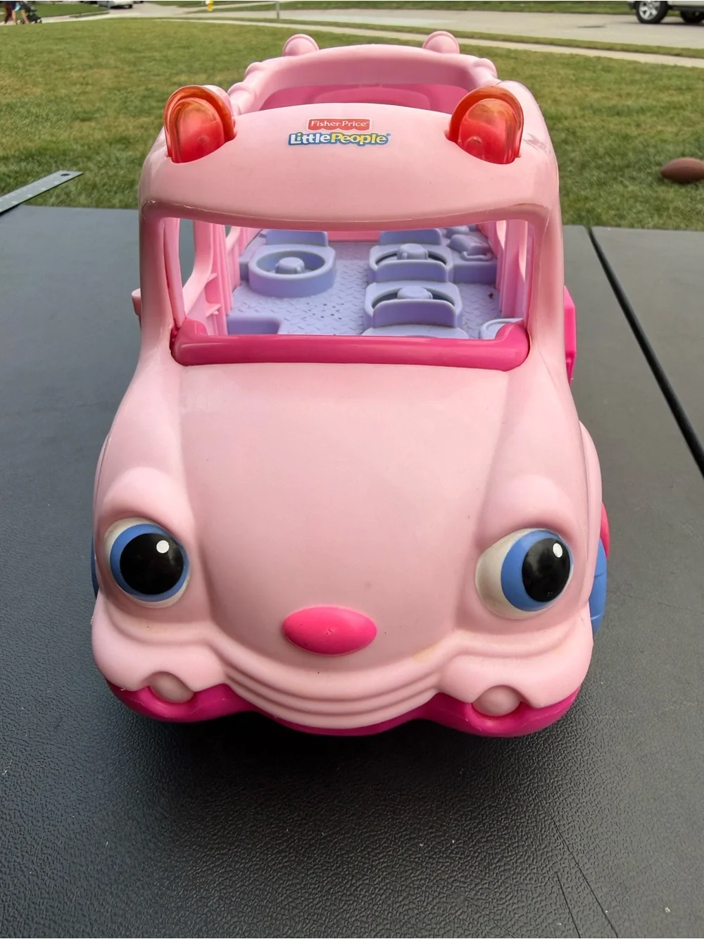 Fisher-Price Pink & Blue ABC 1-2-3 Play Bus